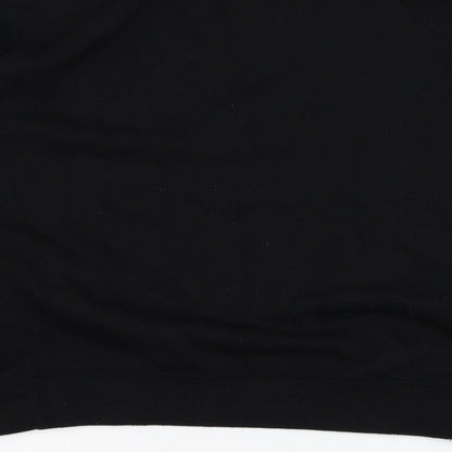 New Look Womens Black  Polyester Pullover Sweatshirt Size 10  Pullover