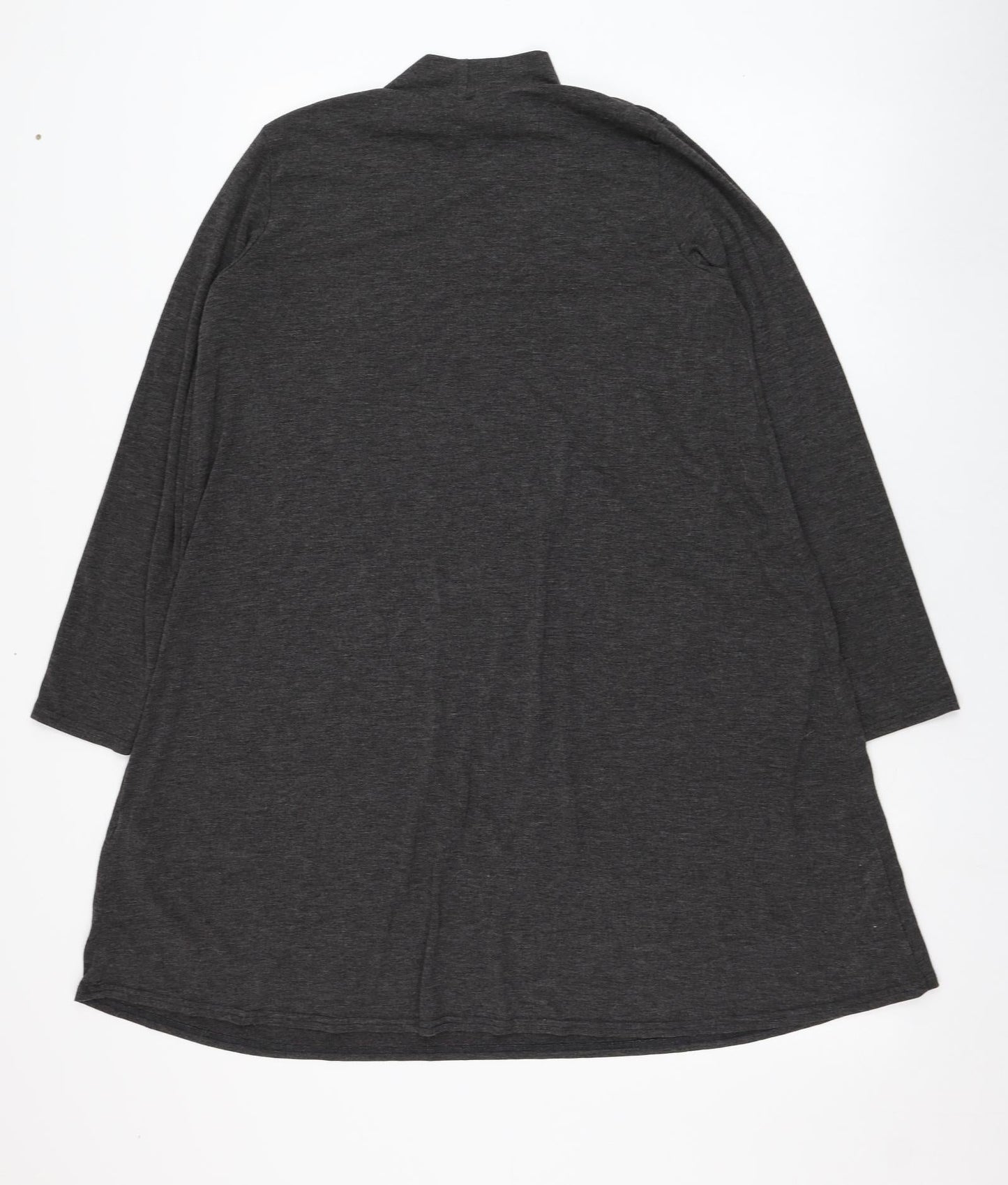 South Womens Grey  Polyester Shift  Size 10  Mock Neck Pullover