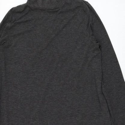 South Womens Grey  Polyester Shift  Size 10  Mock Neck Pullover