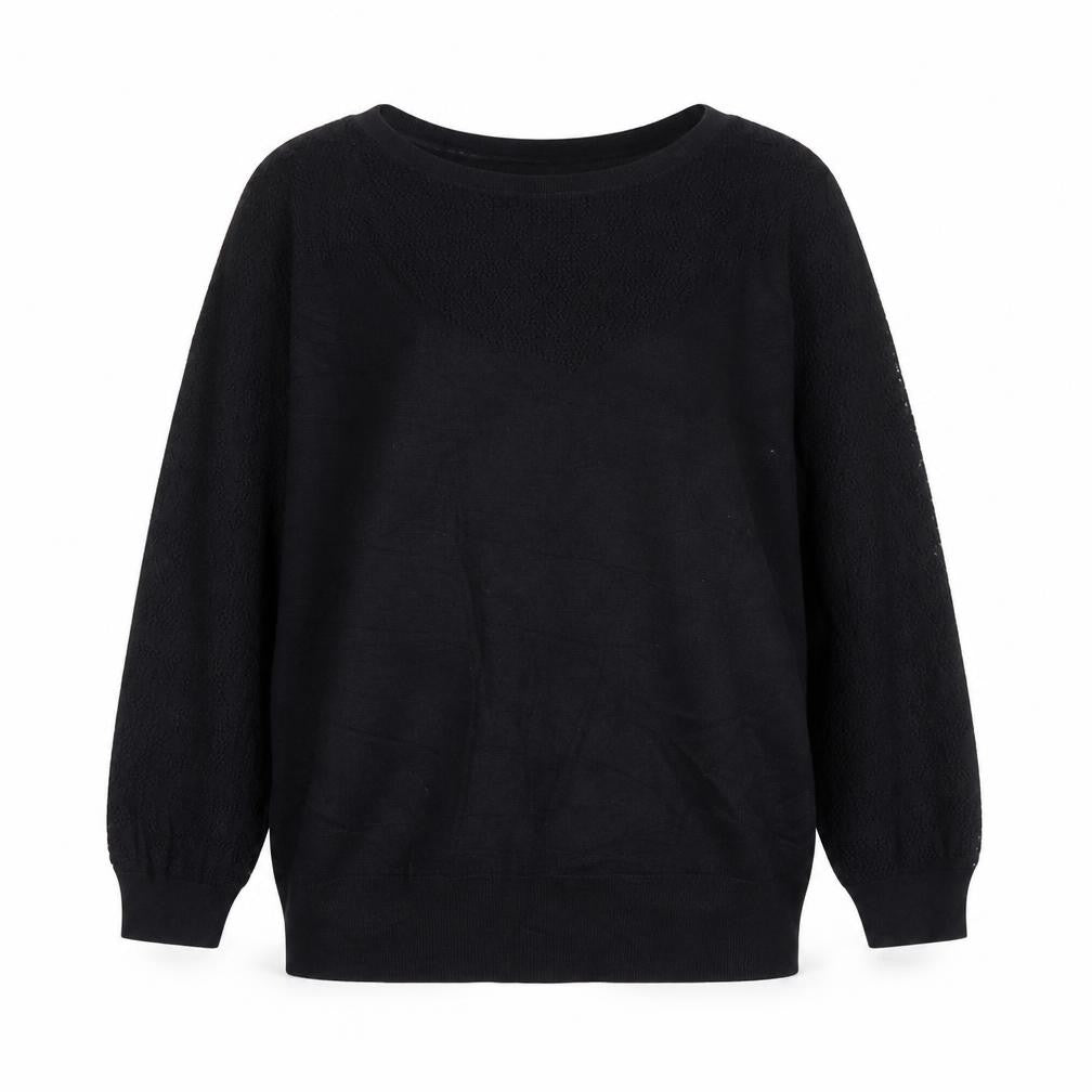 Womens UK Size M H&M Black Pullover Jumper
