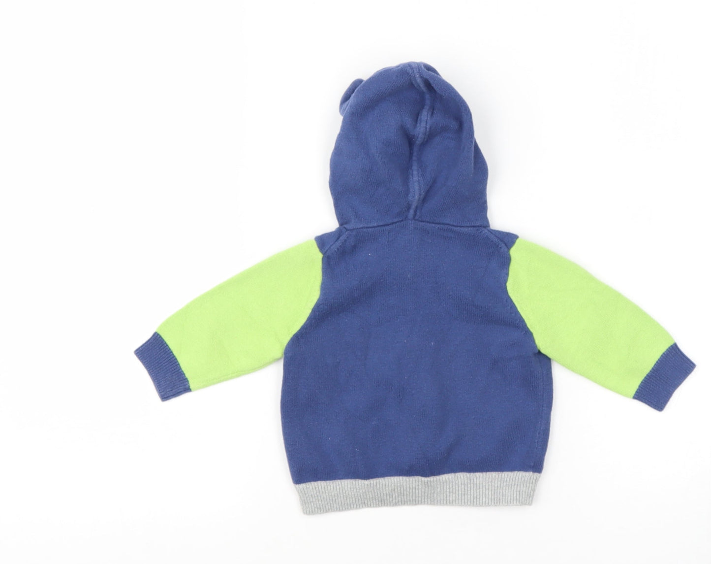 Gap Baby Blue  Cotton Cardigan Jumper Size 3-6 Months