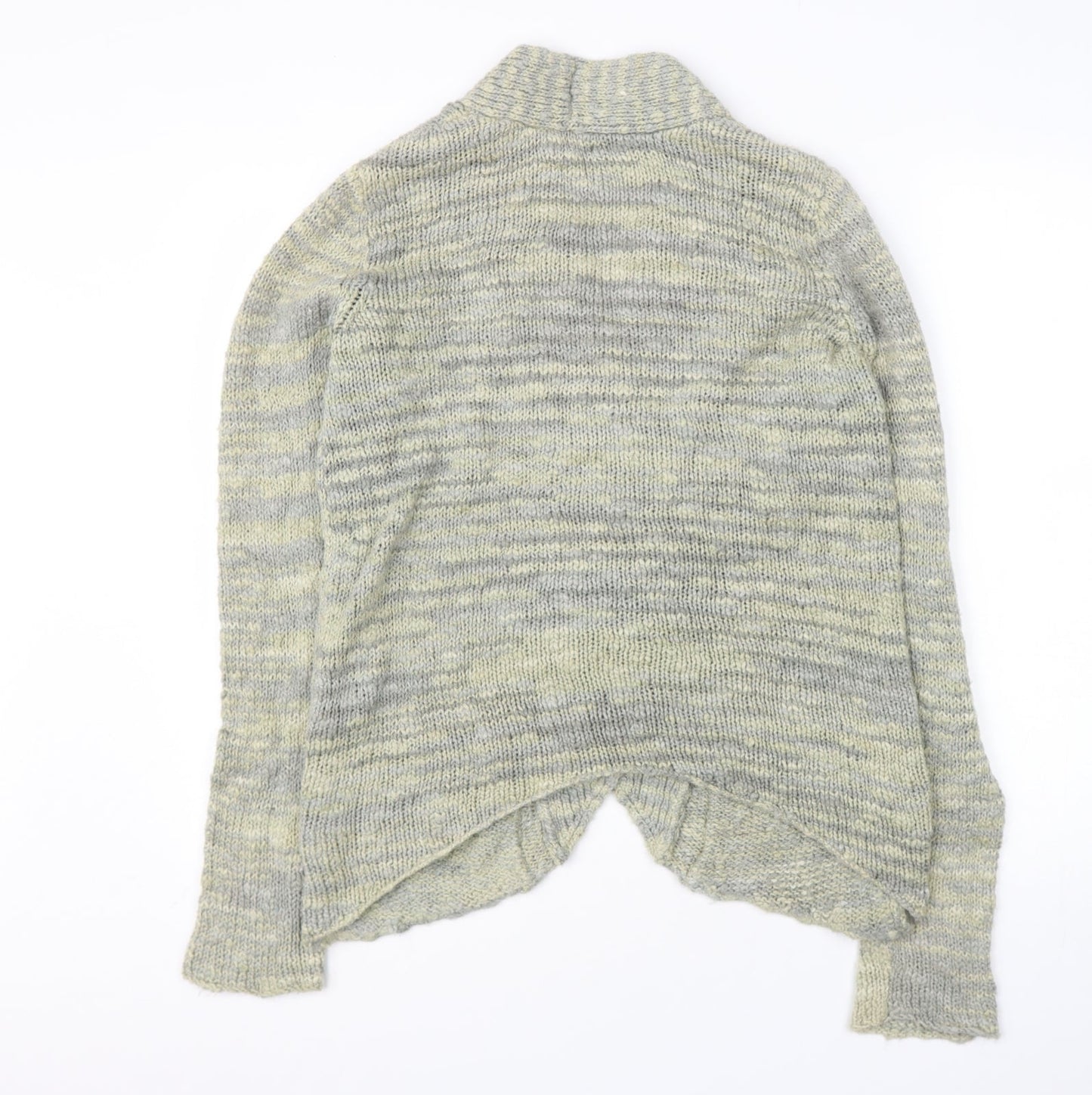 Kimchi Blue Womens Green V-Neck  Cotton Cardigan Jumper Size L