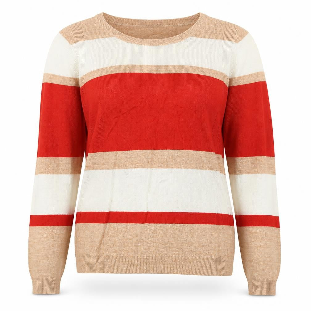 Womens UK Size 12 Marks and Spencer Beige Pullover Jumper