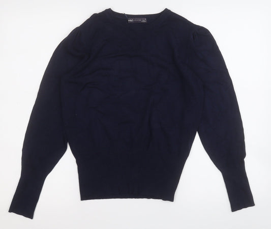 Womens UK Size 12 Marks and Spencer Blue Pullover Jumper