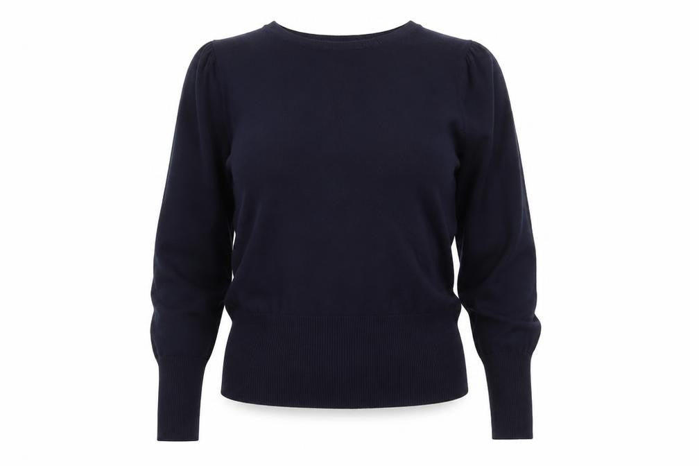 Womens UK Size 12 Marks and Spencer Blue Pullover Jumper