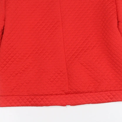 Womens UK Size S Divided Red Jacket