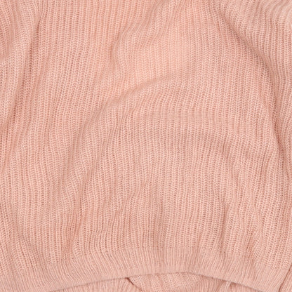 Womens UK Size L Divided Pink Pullover Jumper