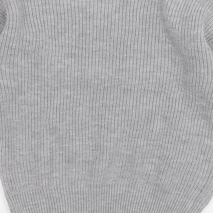 Womens UK Size S Shien Grey Pullover Jumper
