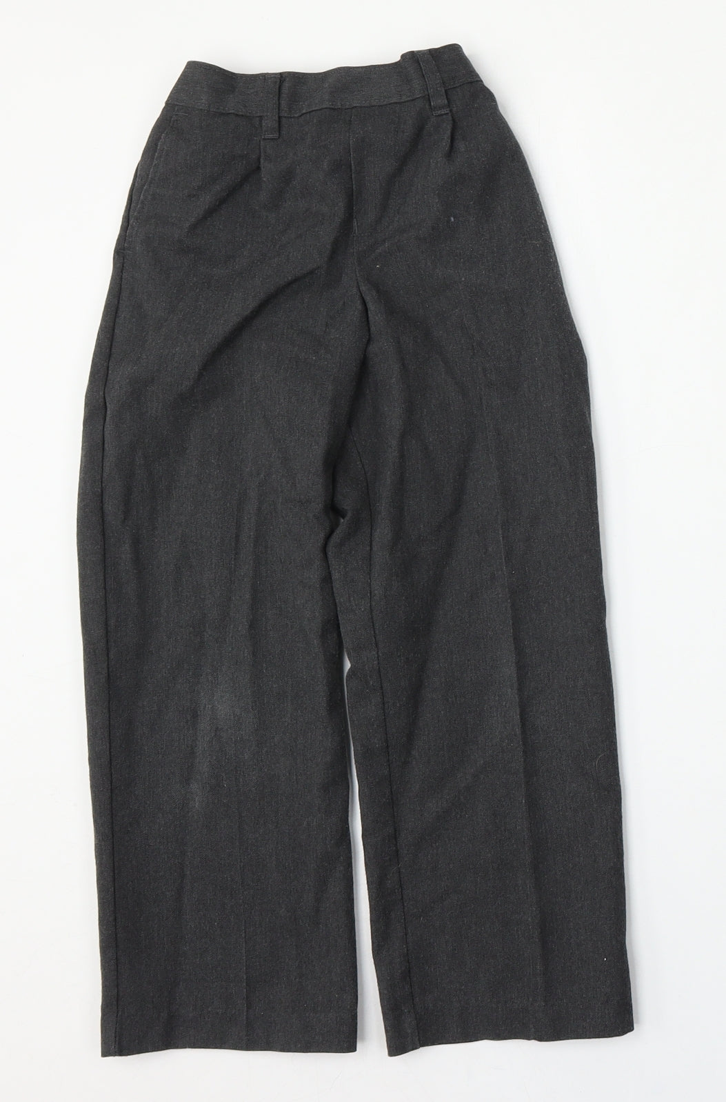 Marks and Spencer Girls Grey  Polyester Capri Trousers Size 6 Years  Regular