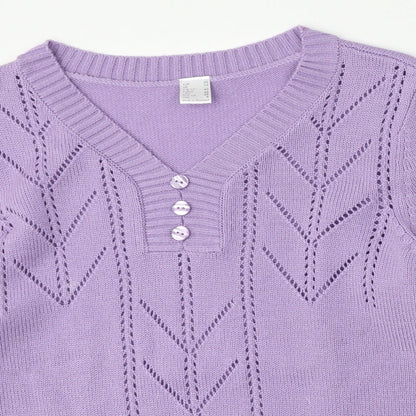 Womens UK Size 14 Preworn Purple Pullover Jumper