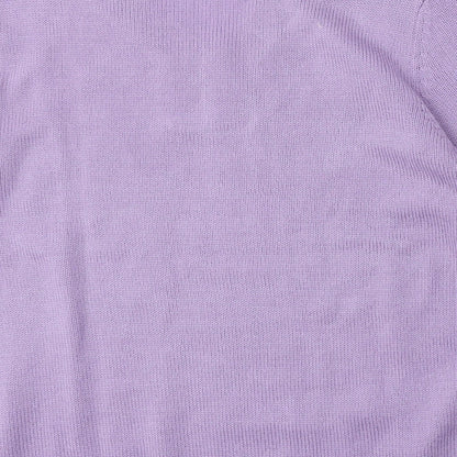 Womens UK Size 14 Preworn Purple Pullover Jumper