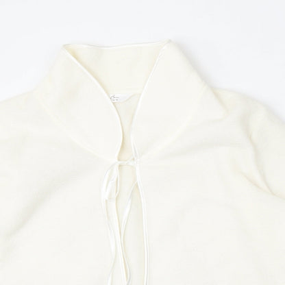 Womens UK Size 16 BM Beige Cardigan Jumper