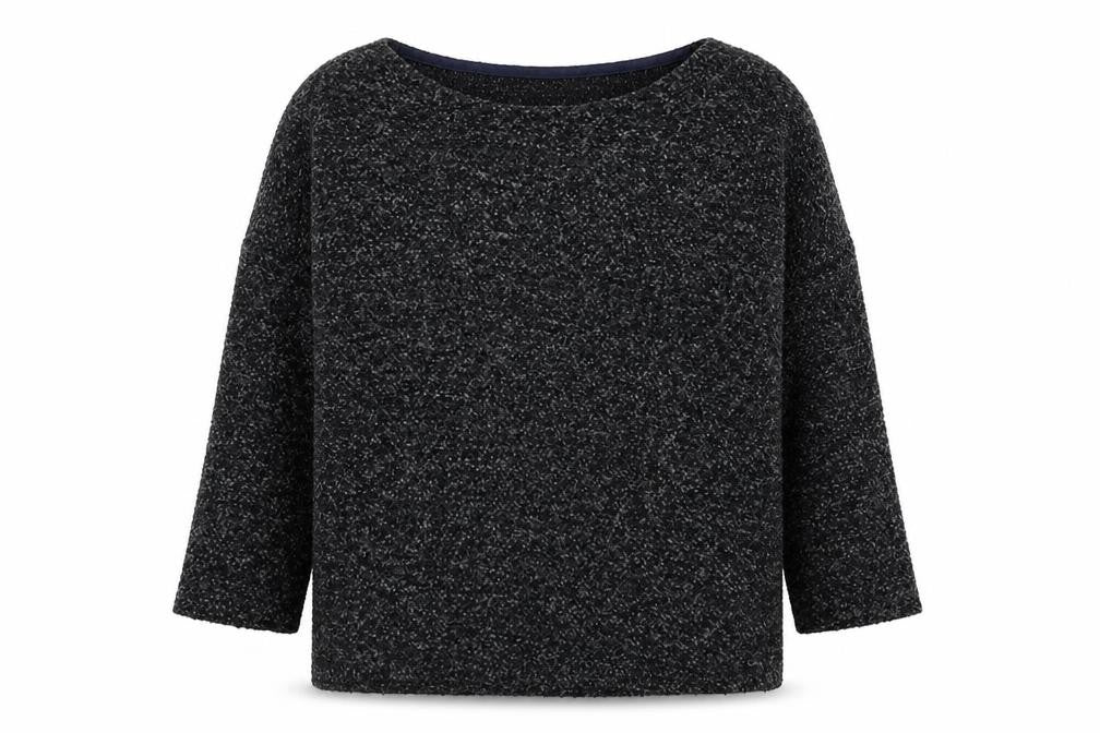 Womens UK Size L Yessica Grey Pullover Jumper