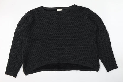 Womens UK Size L Monsoon Grey Pullover Jumper