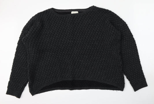Womens UK Size L Monsoon Grey Pullover Jumper