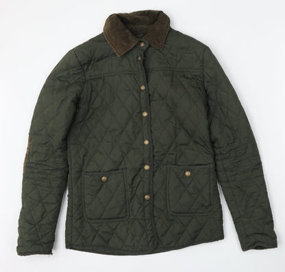 Denim Co Womens Green   Jacket  Size 8  Zip