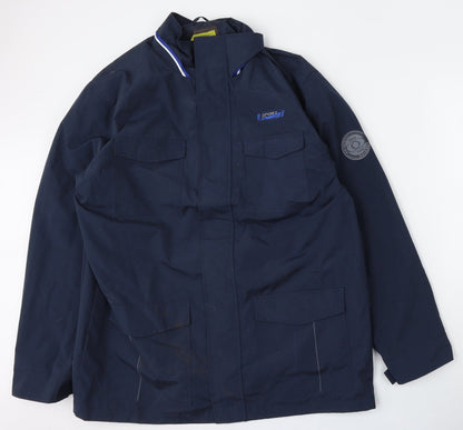 Atlas Mens Blue   Jacket  Size M  Zip
