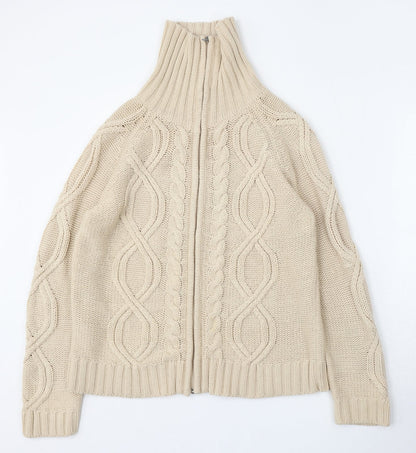 Womens UK Size 14 BHS Beige Jacket