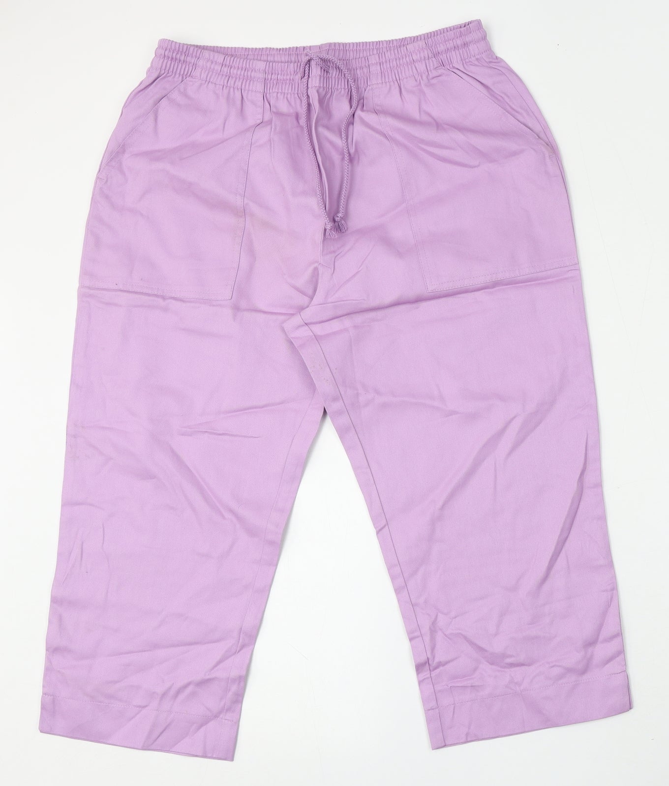 Womens UK Size 16 Damart Regular Fit  Purple Trousers