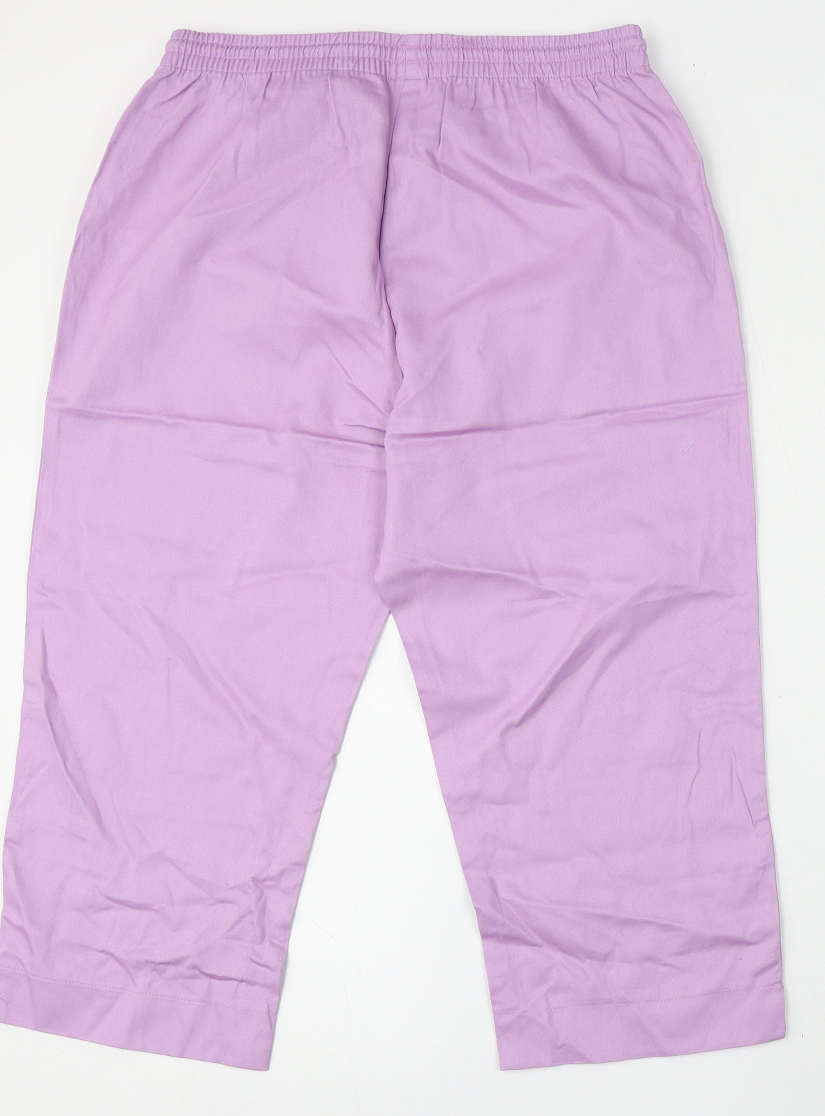 Womens UK Size 16 Damart Regular Fit  Purple Trousers