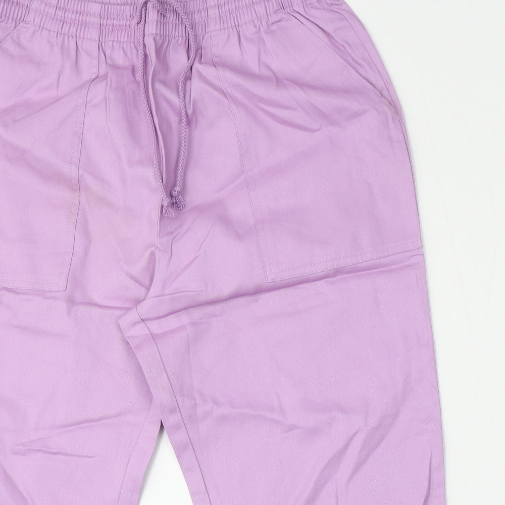 Womens UK Size 16 Damart Regular Fit  Purple Trousers