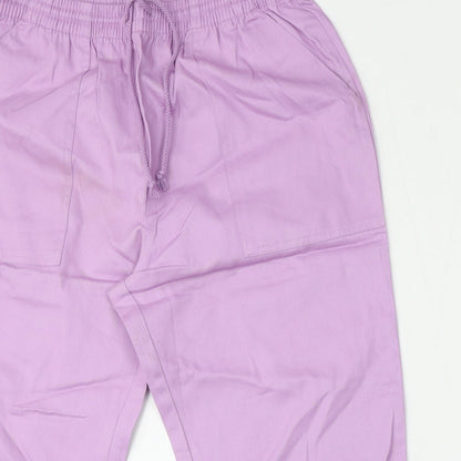 Womens UK Size 16 Damart Regular Fit  Purple Trousers