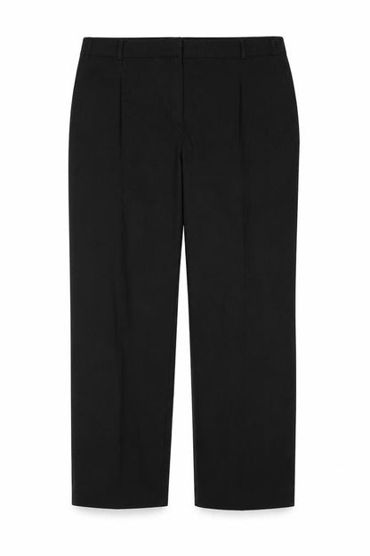 Womens UK Size 44 Marks and Spencer Regular Fit  Black Trousers