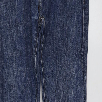 Gap Womens Blue  Cotton Skinny Jeans Size 28 L30 in Regular