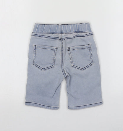Dunnes Stores Boys Blue  Cotton Cargo Jeans Size 12-18 Months