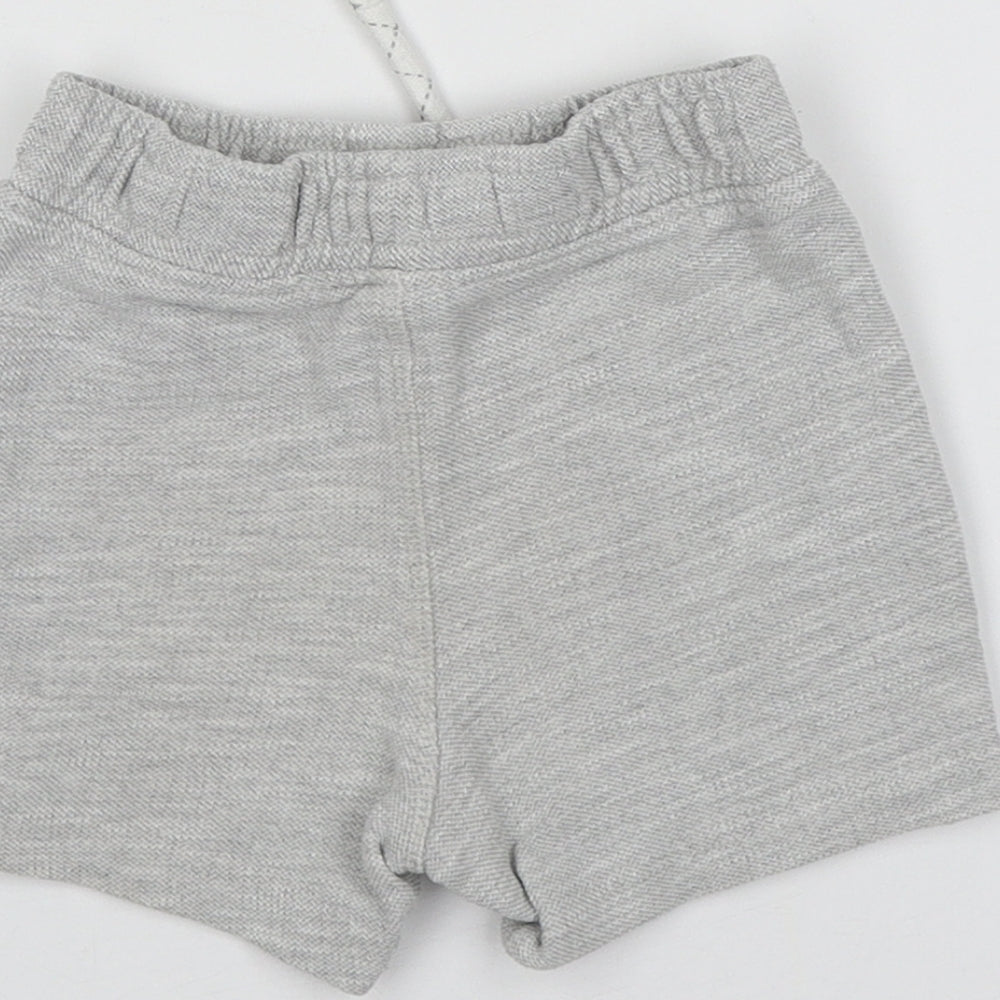 TU Boys Grey Ikat Cotton Capri Trousers Size 12 Months