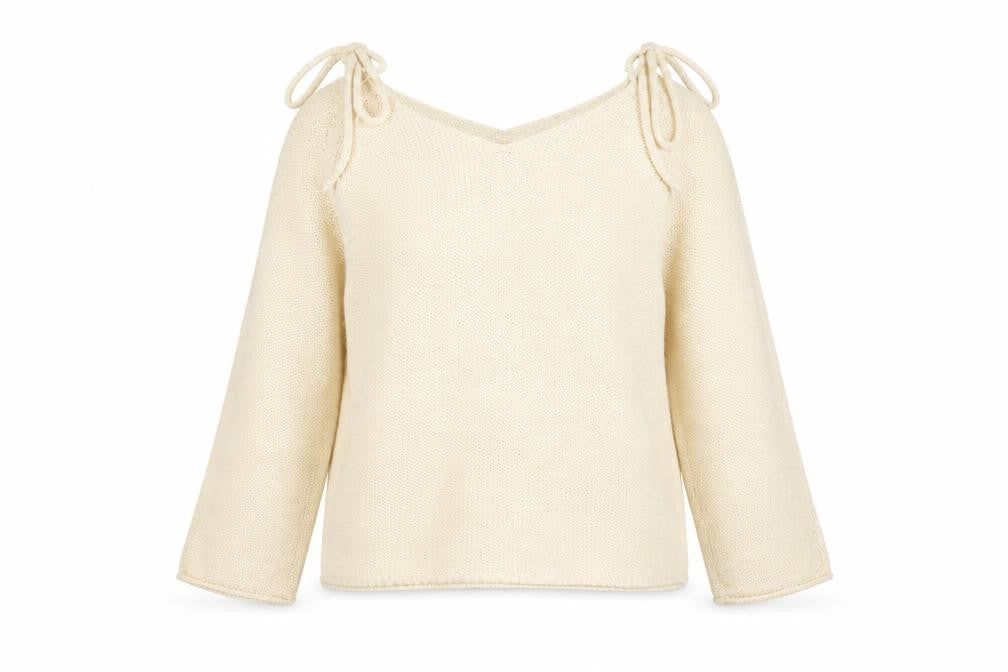 Womens UK Size L Papaya White Pullover Jumper