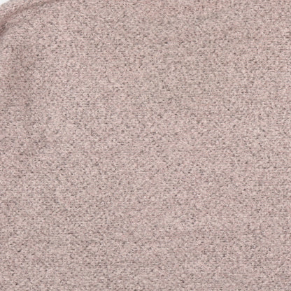 F&F Womens Pink Round Neck  Acrylic Pullover Jumper Size 8