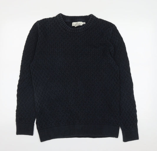 Womens UK Size M H&M Blue Pullover Jumper