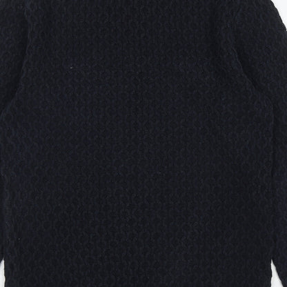 Womens UK Size M H&M Blue Pullover Jumper