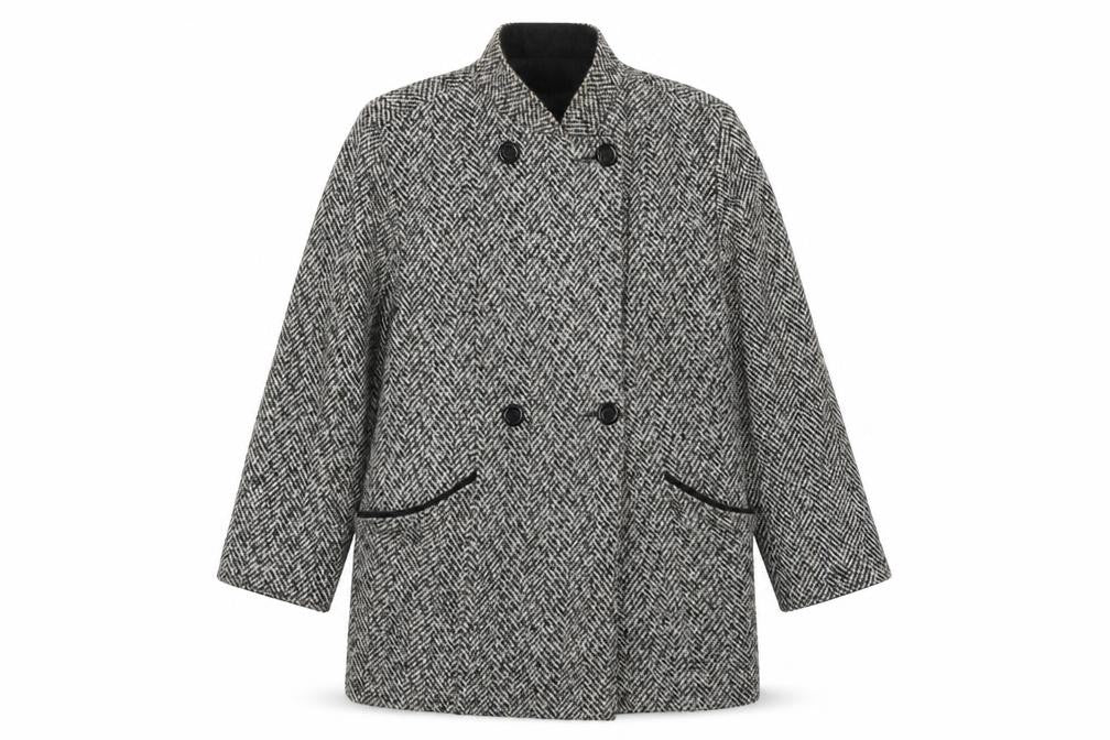 Womens UK Size 14 Debenhams Black Parka Coat