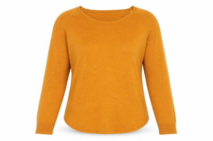 Womens UK Size XL Vida VI Yellow Pullover Jumper