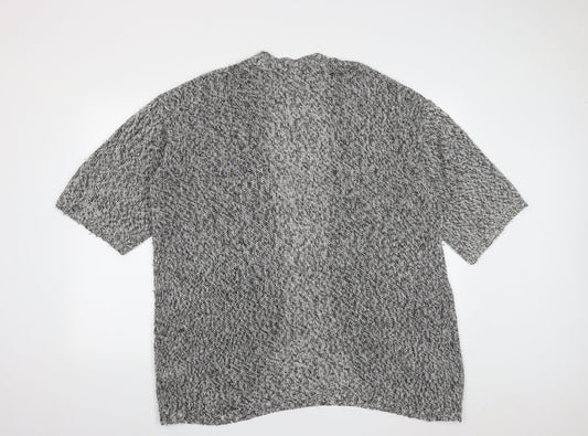 Womens UK Size S H&M Grey Cardigan Jumper