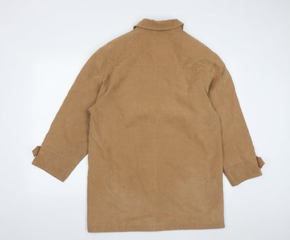 Womens UK Size 12 Bonmarché Beige Overcoat