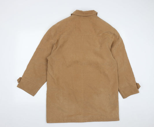 Womens UK Size 12 Bonmarché Beige Overcoat
