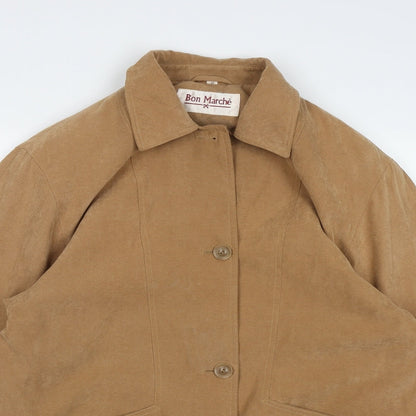Womens UK Size 12 Bonmarché Beige Overcoat