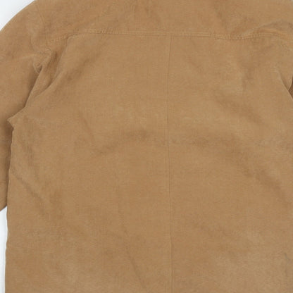 Womens UK Size 12 Bonmarché Beige Overcoat