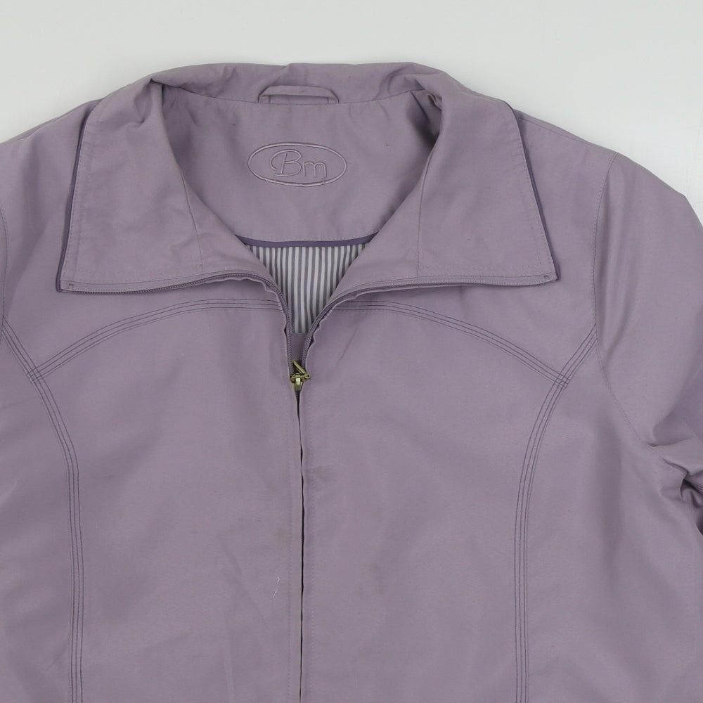 Womens UK Size M BM Purple Jacket