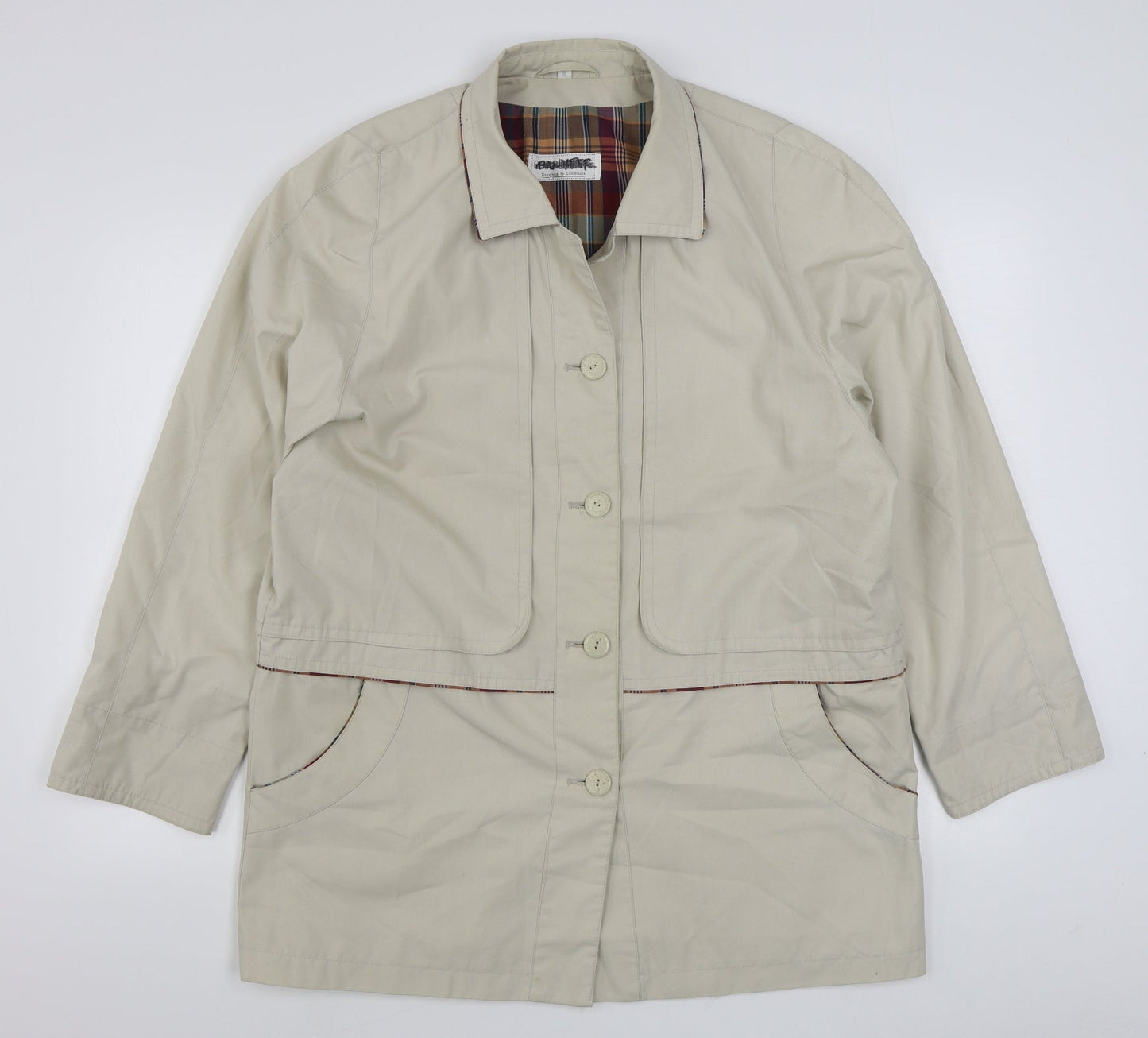 Womens UK Size 14 Compliments Beige Jacket