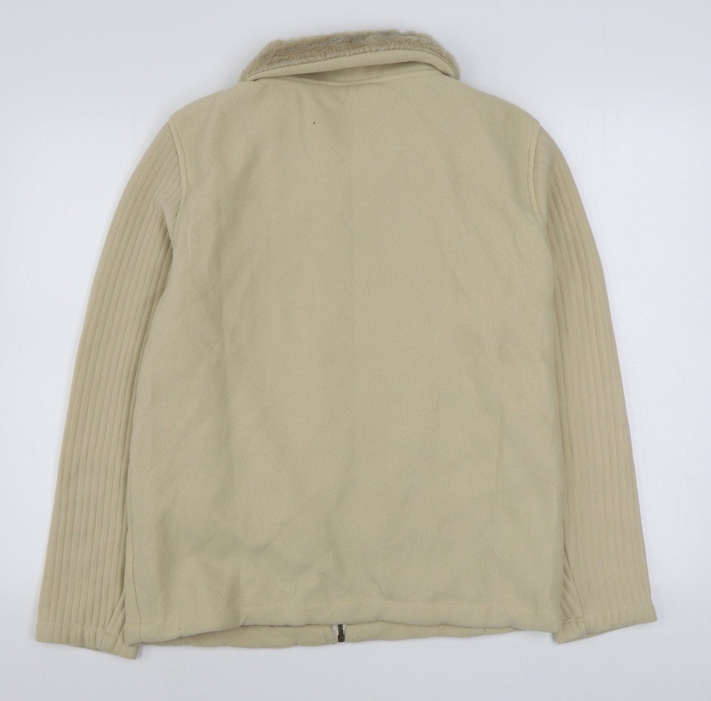 Womens UK Size M Anne De Lancay Beige Jacket