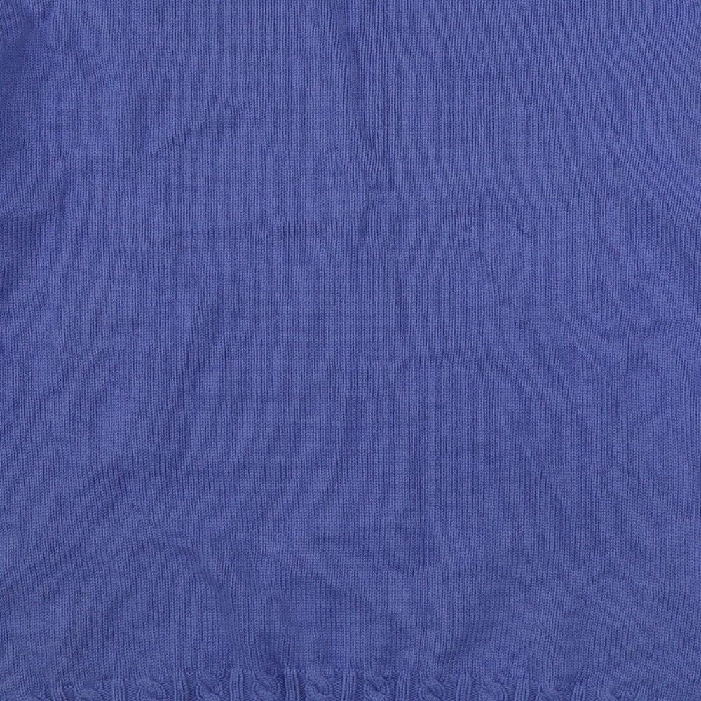 Womens UK Size M EWM Purple Pullover Jumper