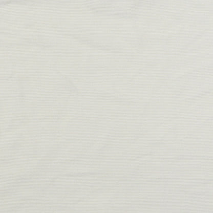 TU Womens White Round Neck  Viscose Pullover Jumper Size 10