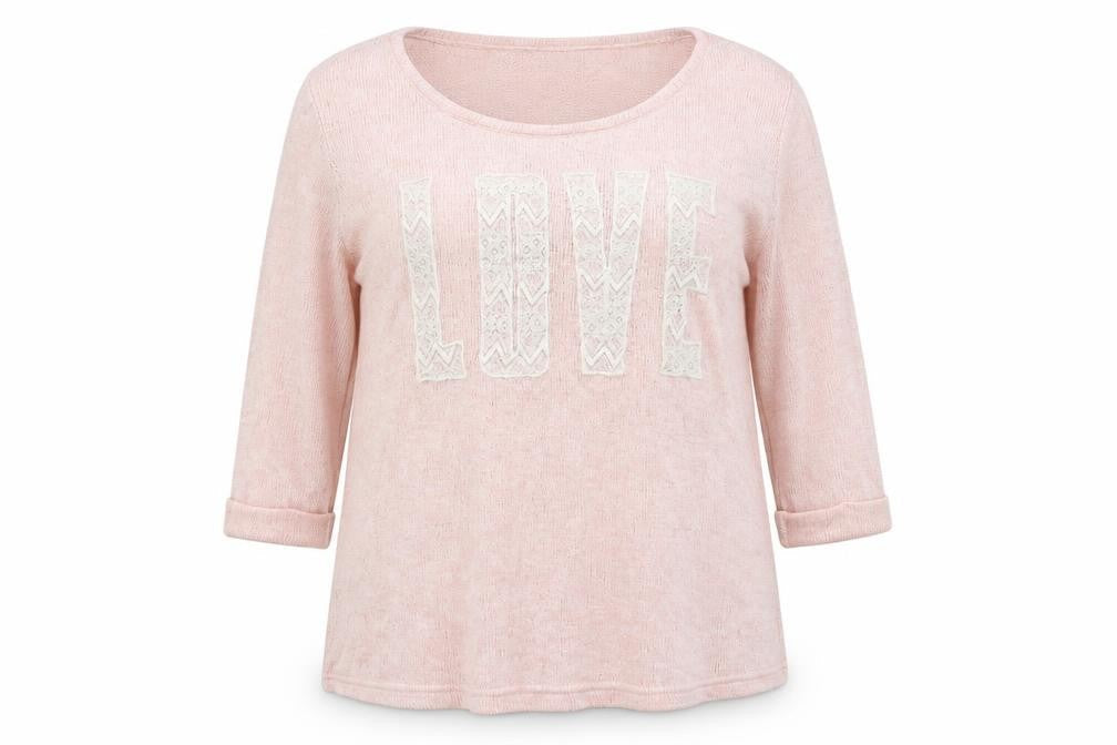 Womens UK Size 16 New Look Pink Pullover Jumper