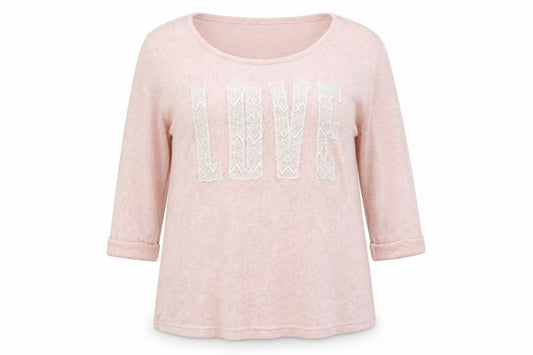 Womens UK Size 16 New Look Pink Pullover Jumper