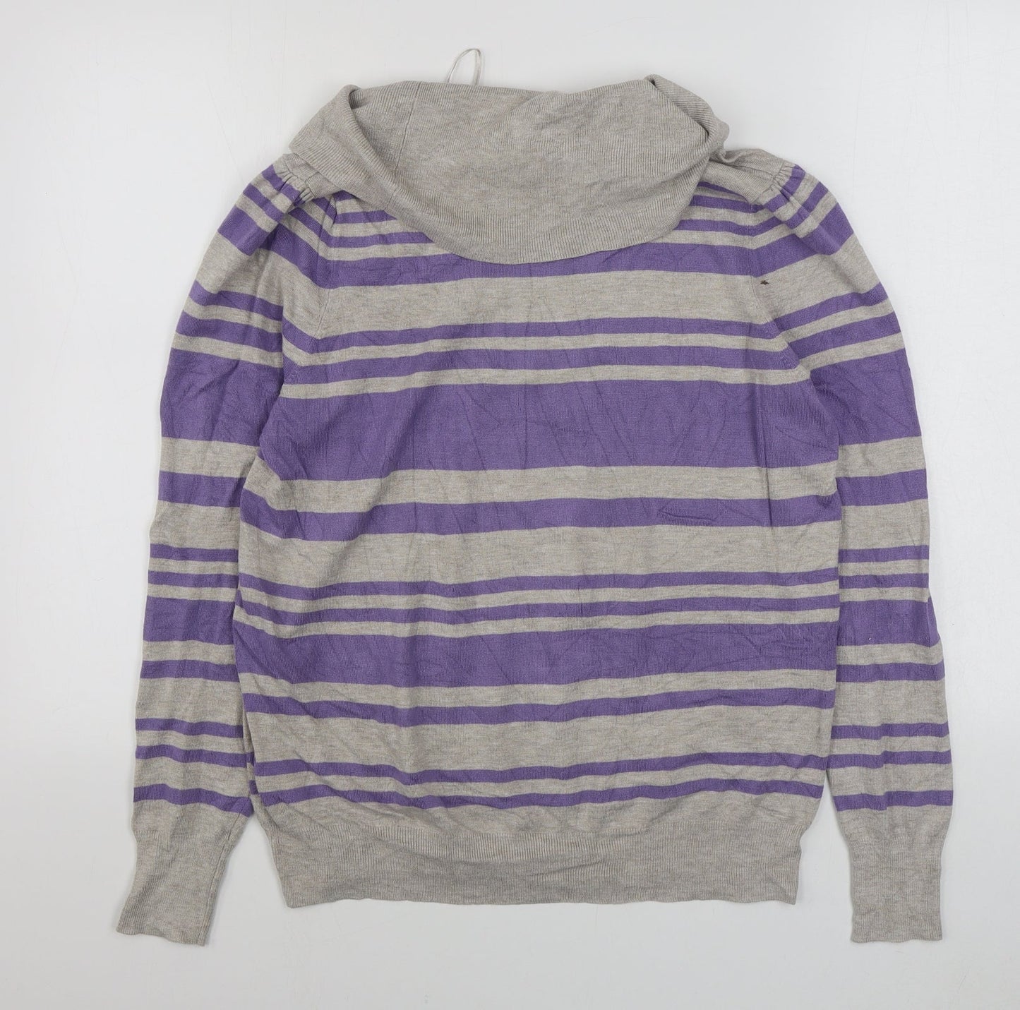Womens UK Size 18 Marks and Spencer Purple Pullover Jumper