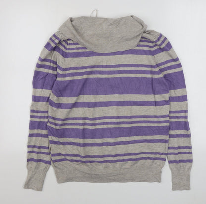 Womens UK Size 18 Marks and Spencer Purple Pullover Jumper